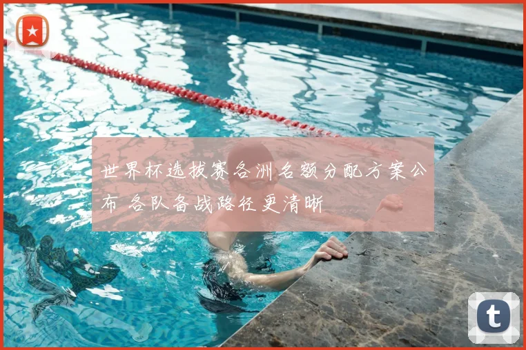 世界杯选拔赛各洲名额分配方案公布 各队备战路径更清晰